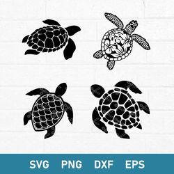 Sea Turtle Bundle Svg, Sea Turtle Svg, Turtle Svg, Animal Svg, Png DXf Eps Digital File
