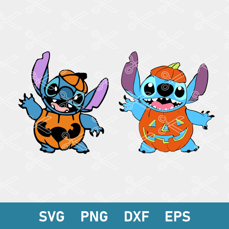 Stitch Halloween Svg, Stitch Pumpkin Svg, Halloween Svg, Halloween Svg, Png Dxf Eps Digital File.jpeg
