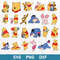 Winnie The Pooh Bundle Svg, Winnie the Pooh Characters Svg, Disney Svg Png Dxf Eps Digital File.jpg