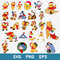 Winnie The Pooh Bundle Svg, Winnie the Pooh Christmas Svg, Disney Christmas Svg Png Dxf Eps Digital File.jpg