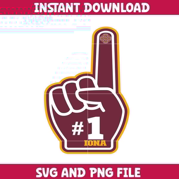Iona gaels Svg, Iona gaels logo svg, IIona gaels University svg, NCAA Svg, sport svg, digital download (37).png