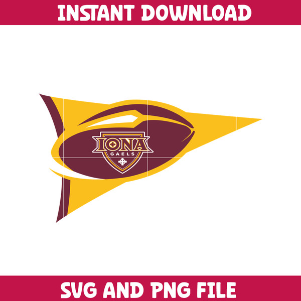 Iona gaels Svg, Iona gaels logo svg, IIona gaels University svg, NCAA Svg, sport svg, digital download (48).png
