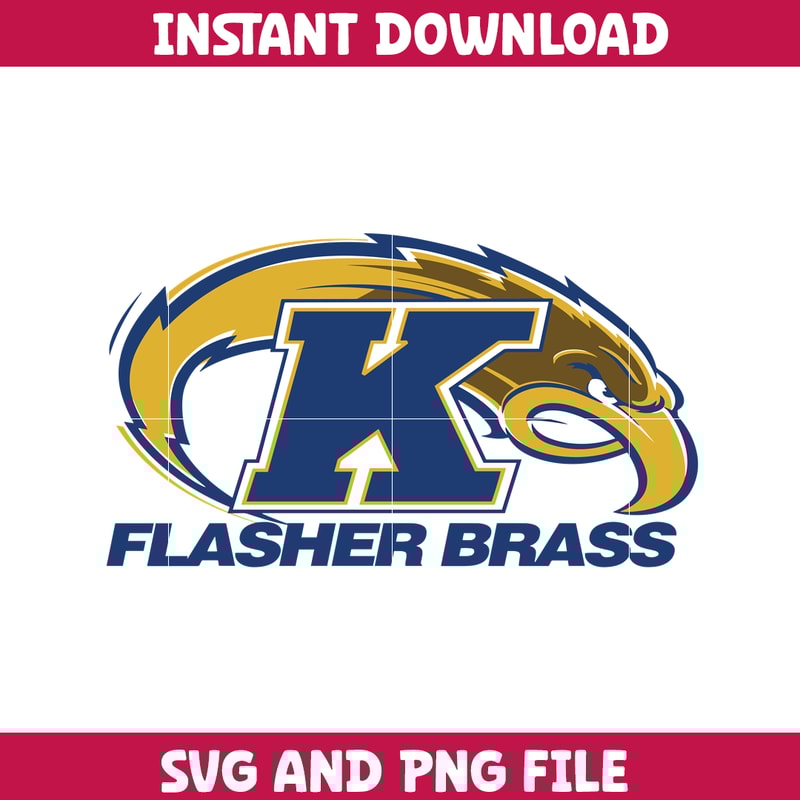 Kent State Golden Svg, Kent State Golden logo svg, Kent State Golden University svg, NCAA Svg, sport svg (14).png