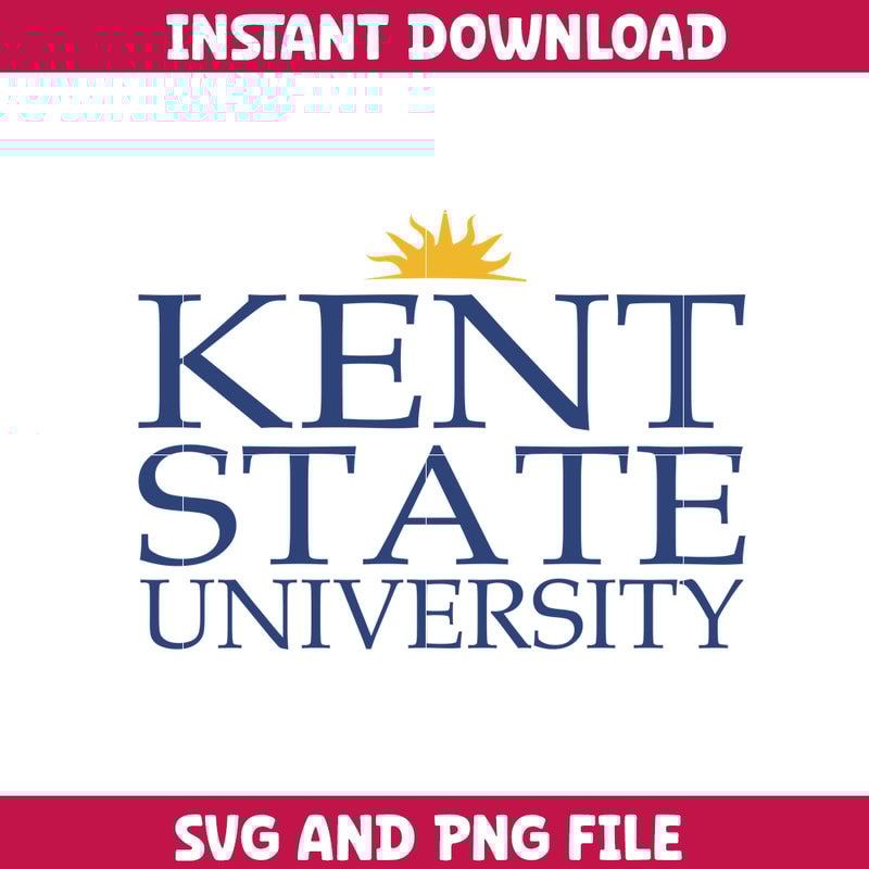 Kent State Golden Svg, Kent State Golden logo svg, Kent State Golden University svg, NCAA Svg, sport svg (15).png