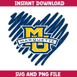 Marquette Golden Eagles Svg, Marquette Golden Eagles logo svg, Marquette Golden Eagles University svg, NCAA Svg (78)
