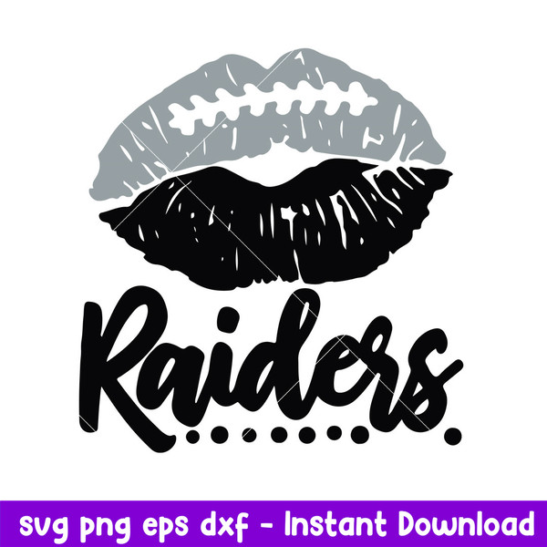 Lips Las Vegas Raiders Svg, Las Vegas Raiders Svg, NFL Svg, Png Dxf Eps Digital File.jpeg