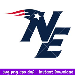 New England Patriots Footaball Team Svg, New England Patriots Svg, NFL Svg, Png Dxf Eps Digital File