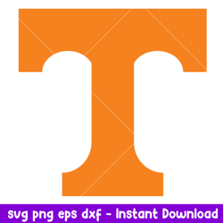 Tennessee Volunteers Logo Svg, Tennessee Volunteers Svg, NCAA Svg, Png Dxf Eps Digital File
