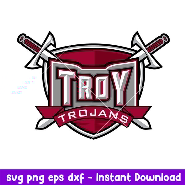 Troy Trojans Logo Svg, Troy Trojans Svg, NCAA Svg, Png Dxf E | Inspire ...