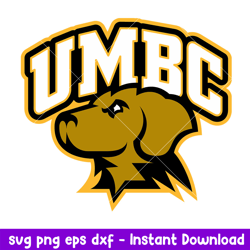 UMBC Retrievers Logo Svg, UMBC Retrievers Svg, NCAA Svg, Png Dxf Eps Digital File