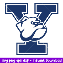 Yale Bulldogs Logo Svg, Yale Bulldogs Svg, NCAA Svg, Png Dxf Eps Digital File