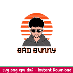 Bad Bunny Yonaguni Anime,Bad Bunny Yonaguni Anime Svg, Bad Bunny Yonaguni Song Svg, Bad bunny logo Svg, Amime Svg,png,dx