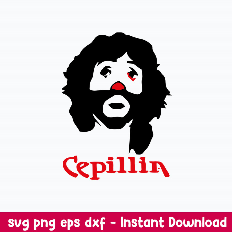 Cepillin Comediante Payaso Rip Svg, Cepillin Svg, Png Dxf Eps File.jpeg