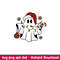 Christmas Ghost, Christmas Ghost Svg, Christmas Svg, Spooky Christmas Svg, Santa Claus Svg, png, dxf, eps file.jpeg