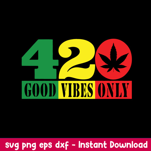 Good Vibes Only Svg, Png Dxf Eps File.jpeg