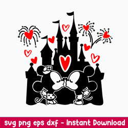 Happily Ever After Svg, Disney Castle Svg, Disney Svg, Png Dxf Eps File