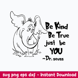 Horton A Person_s a Person No Matter How Small Svg, Dr Suess Svg, Png Dxf Eps File