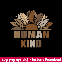 Human kind Svg, Png Dxf Eps Digitla File