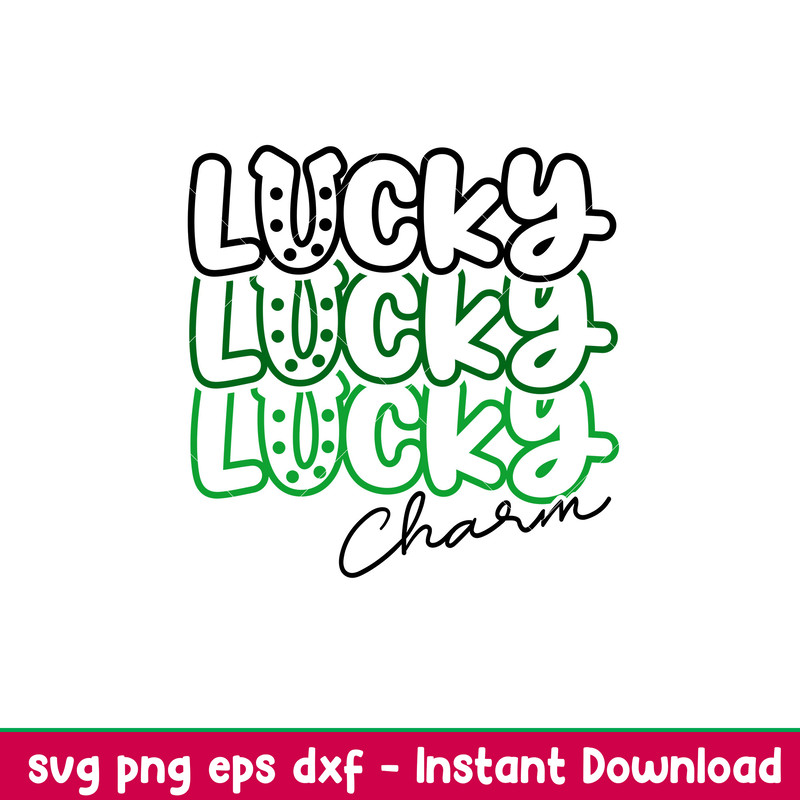 Lucky Charm, Lucky Charm Svg, St. Patrick’s Day Svg, Lucky Svg, Irish Svg, Clover Svg, png,dxf,eps file.jpeg