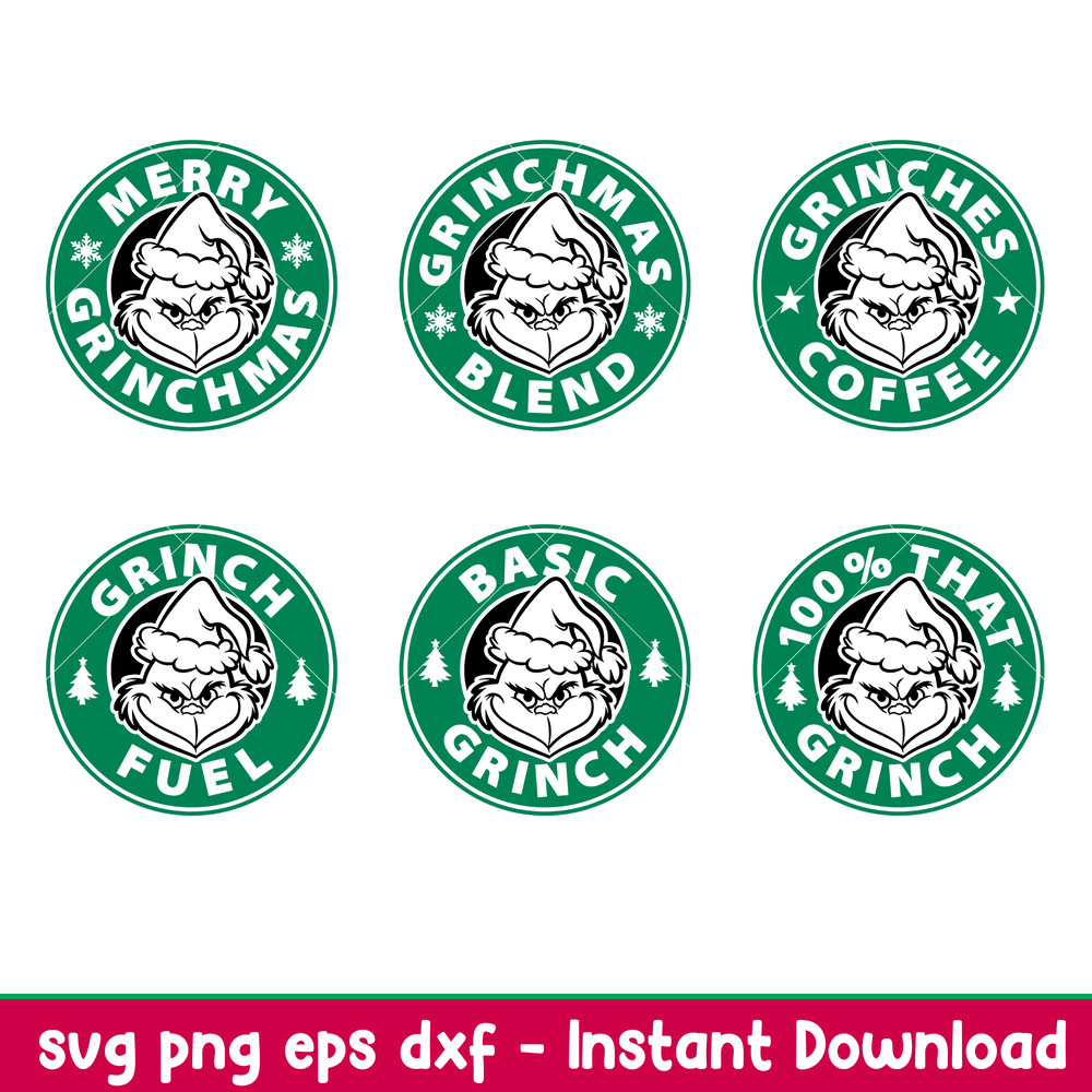 Merry Grinchmas Bundle, Merry Grinchmas Bundle Svg, Christmas Svg, Merry Christmas Svg, png,eps,dxf file.jpeg