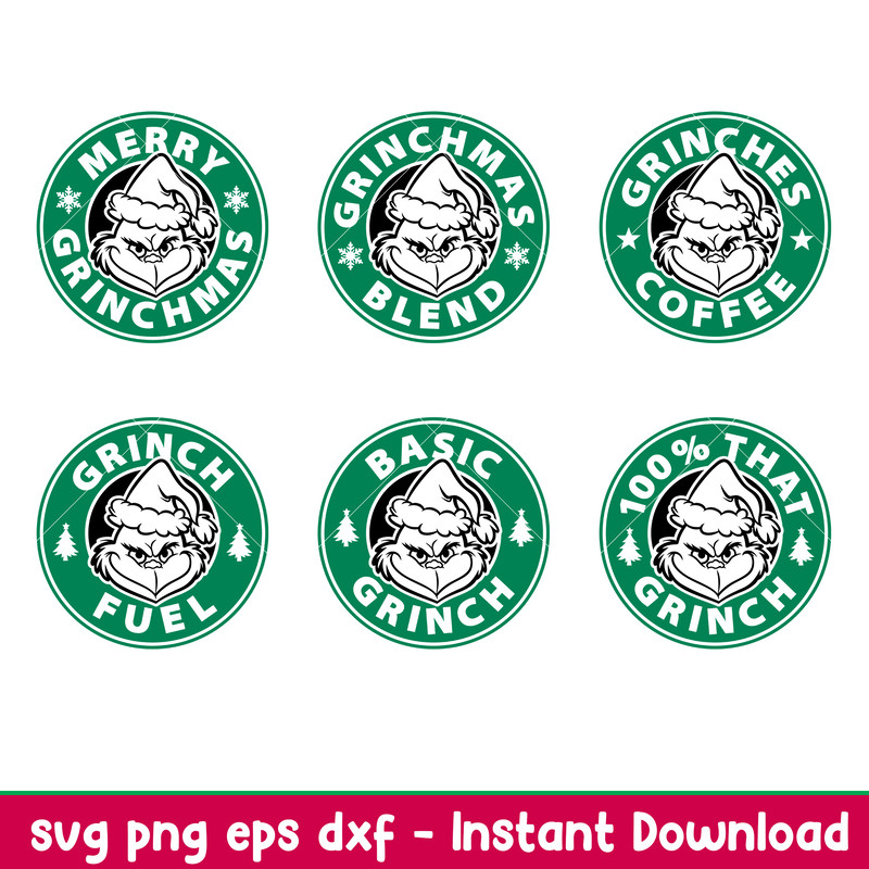 Merry Grinchmas Bundle, Merry Grinchmas Bundle Svg, Christmas Svg, Merry Christmas Svg, png,eps,dxf file.jpeg