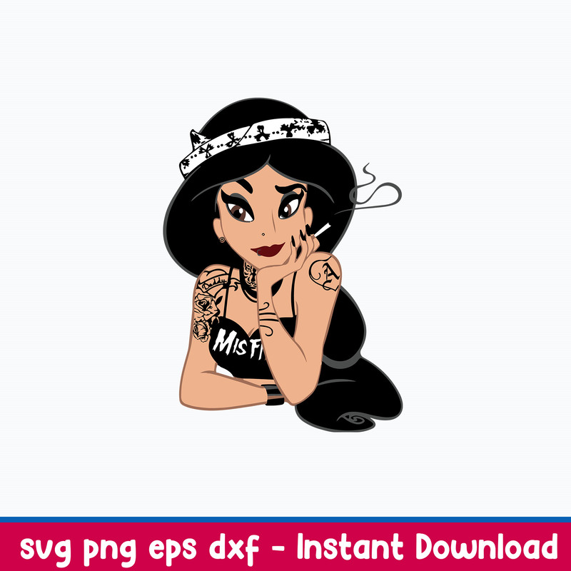 Princess Jasmine Svg, Jamine Svg, Princces Disney Svg, Png Dxf Eps File.jpeg
