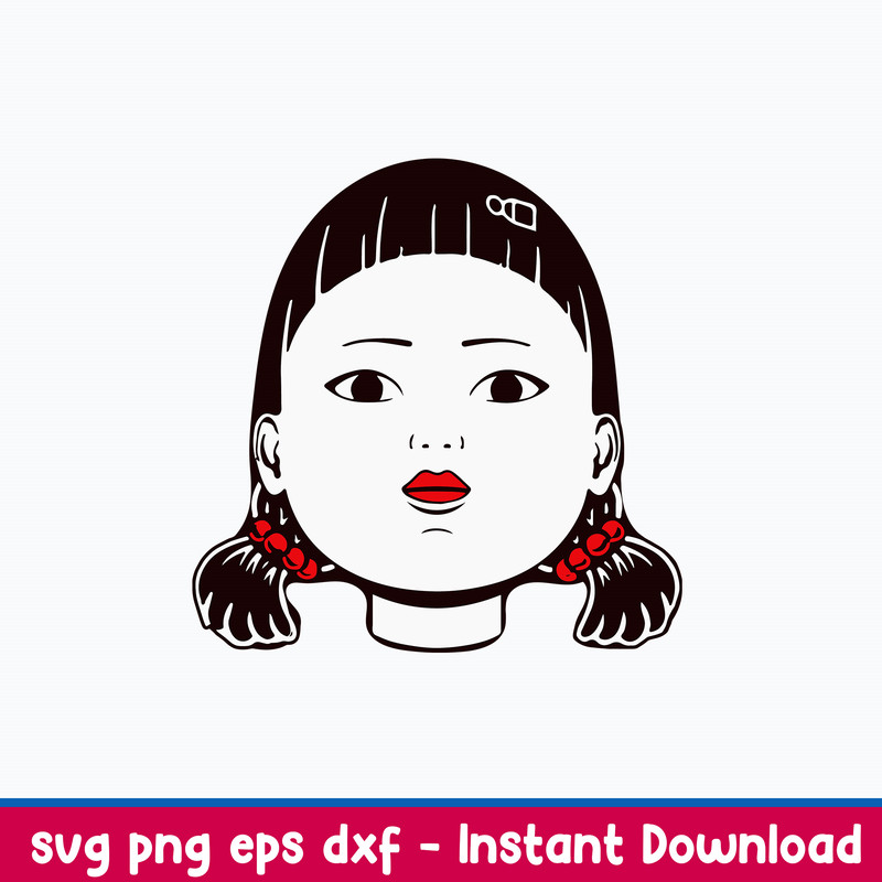 Squid Game Robot Svg, Squid Game Doll Svg Squid Game Svg, Png Dxf Eps File.jpeg