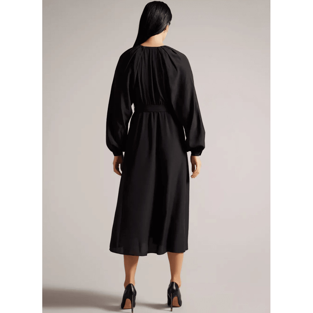 Ted Bakers Elegant Black Dress Is The Epitome Of Sophisticated Style 1
