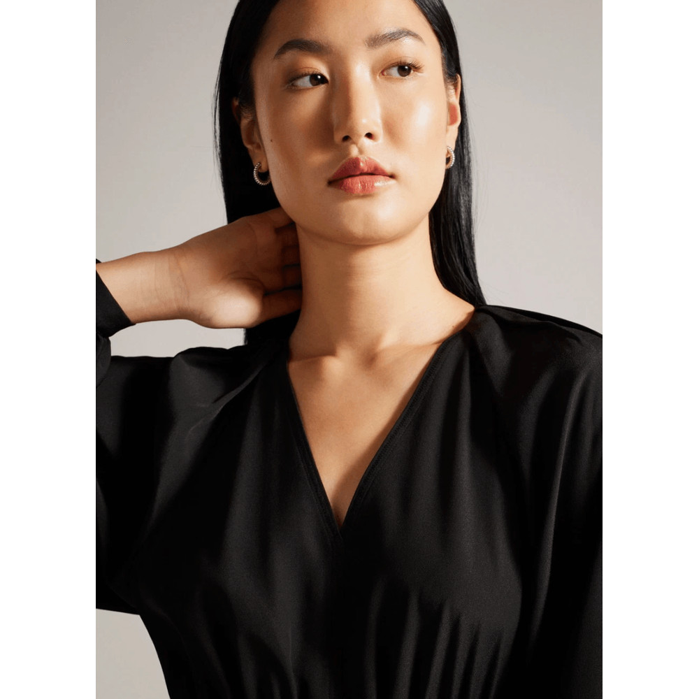 Ted Bakers Elegant Black Dress Is The Epitome Of Sophisticated Style 2