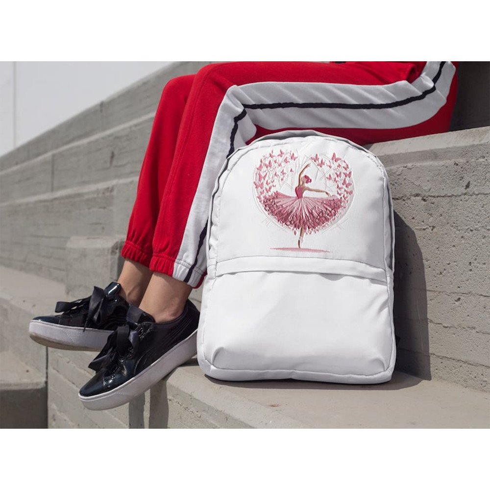 Ballet In My Heart Embroidery Design 1