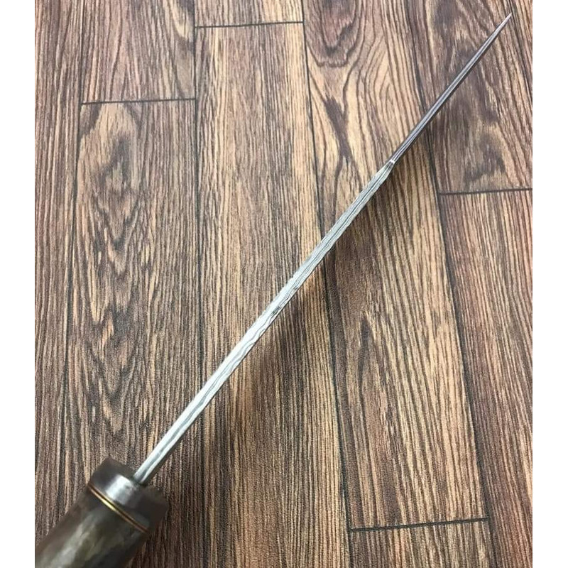 hand forged damascus steel knife