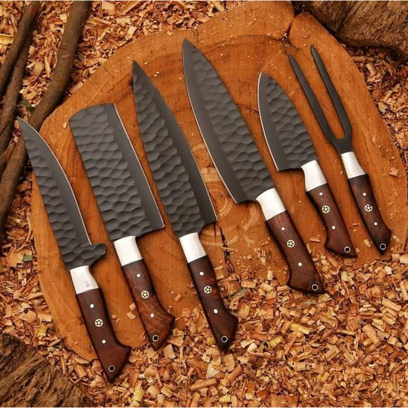 Damascus Chef Set Of 5Pieces