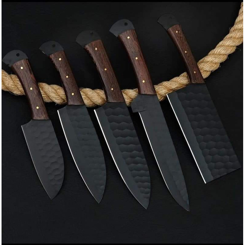Damascus Chef Set Of 5Pieces