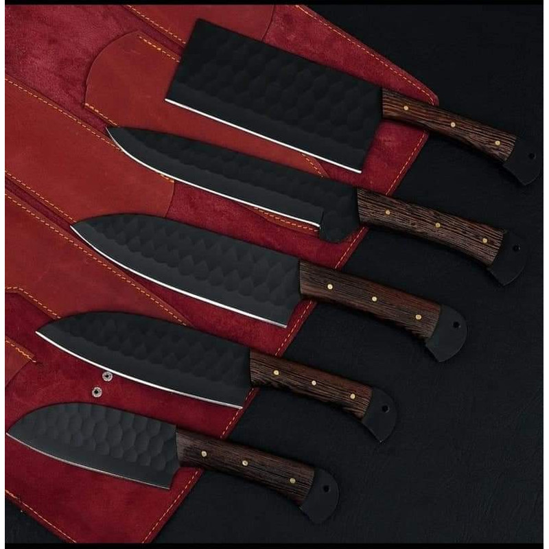Damascus Chef Set Of 5Pieces