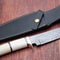 Damascus steel bowie Knife