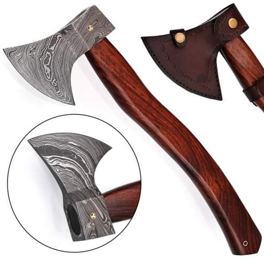 Engraved Viking Axe for Sale