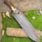 Custom D2 Steel Bowie Hunting Knife Stag Antler Handle Outdoor Collector Gift 6