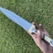 Handmade Dagger Knife Hunting Knife With Leather Sheath Gift For Him Premium Hunting Knife 4