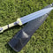 Handmade Dagger Knife Hunting Knife With Leather Sheath Gift For Him Premium Hunting Knife 5