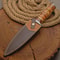 Custom Damascus Steel Dagger Hunting Knife Leather Handle With Sheath Collector Gift 8