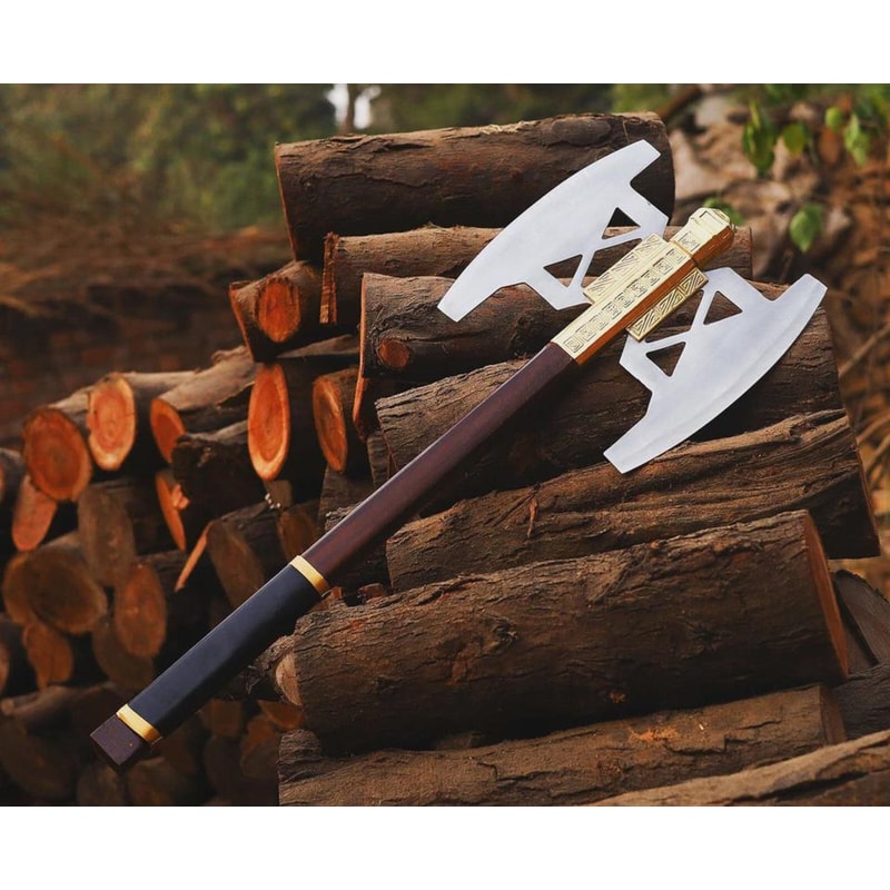 Custom Gimli Battle Axe LOTR Replica Stainless Steel Collector Gift For Men 1