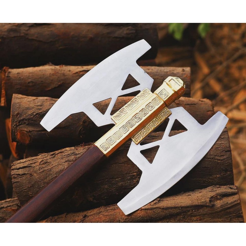 Custom Gimli Battle Axe LOTR Replica Stainless Steel Collector Gift For Men 0
