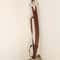 Custom Arabic Shamshir Saber Handmade Sword With Leather Scabbard Gift For Men 0