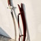 Custom Arabic Shamshir Saber Handmade Sword With Leather Scabbard Gift For Men 1