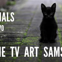 Samsung Frame art animal set for 70