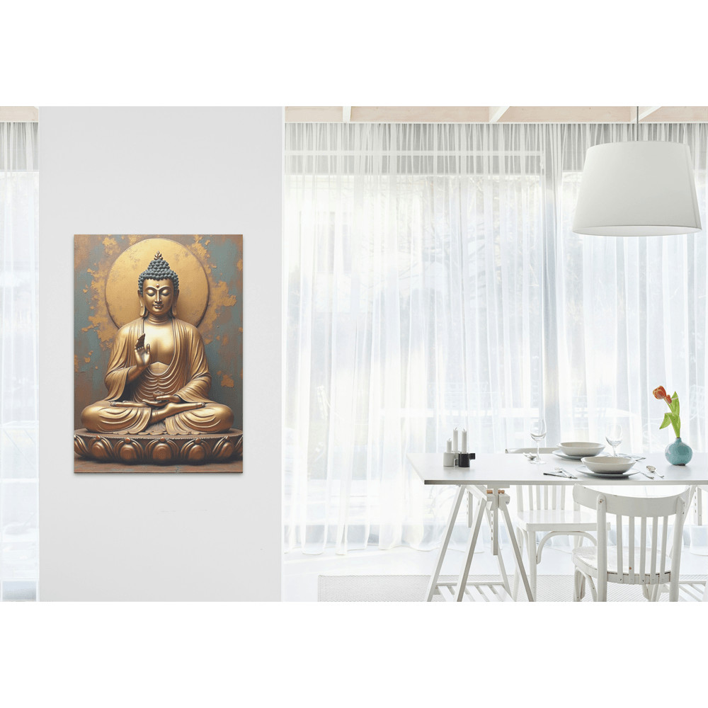 Meditation Lord Buddha Wall Art Printable Design  Instant Download 2
