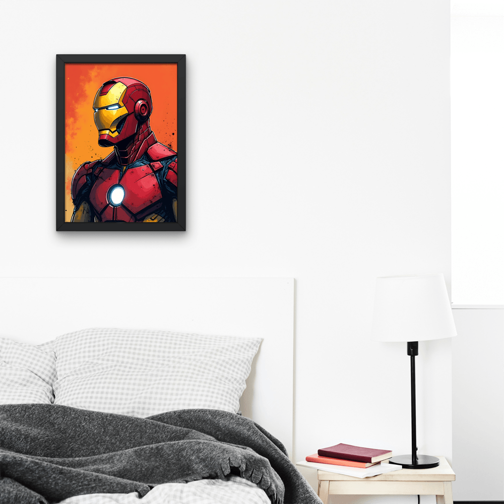 Iron Man Superhero Printable Design Marvel Wall Art Instant Digital Download 1