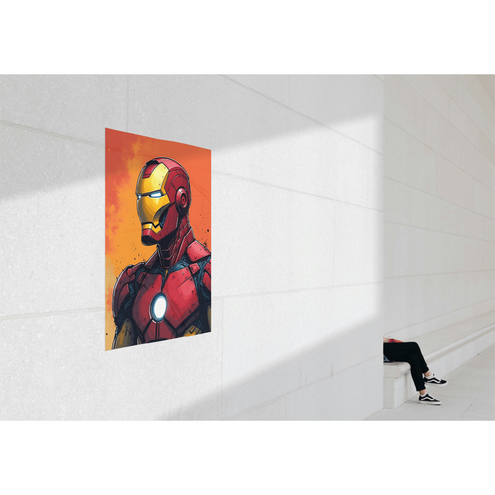 Iron Man Superhero Printable Design Marvel Wall Art Instant Digital Download 3