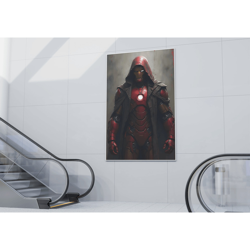 Iron Man Devil Looks Superhero Printable 0