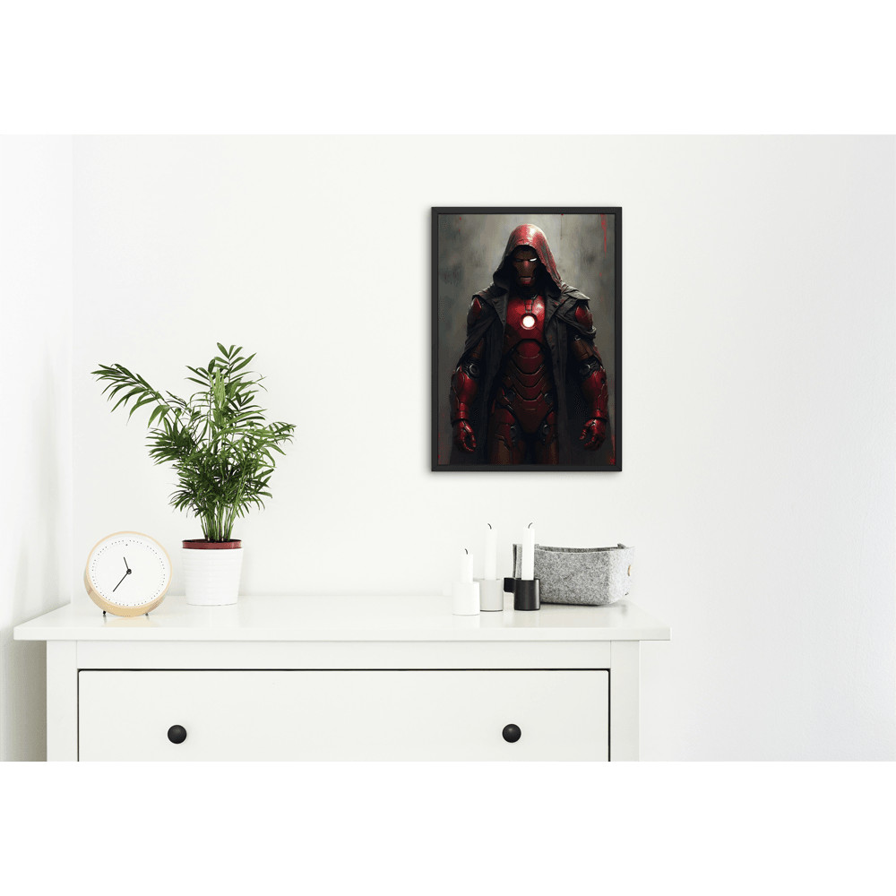 Iron Man Devil Looks Superhero Printable 2